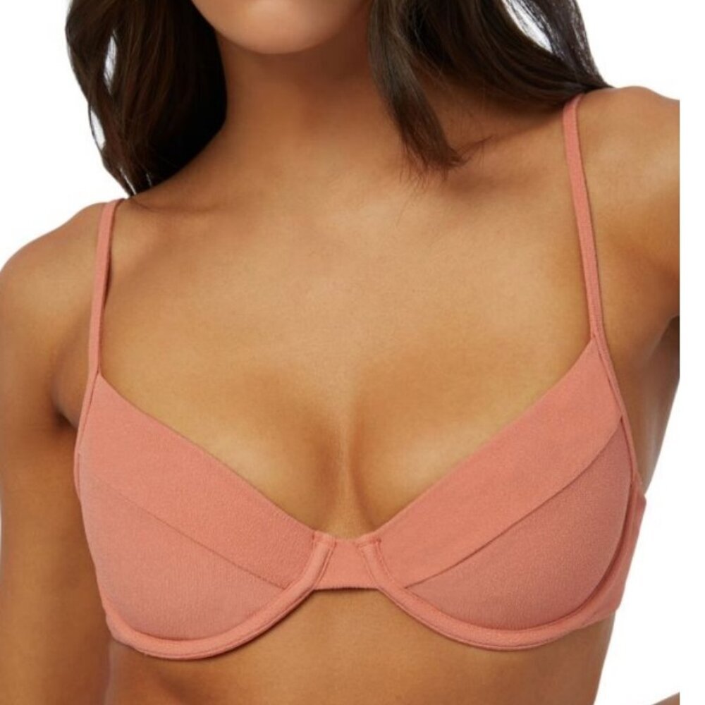 WeWoreWhat Full Coverage Underwire Bikini Top